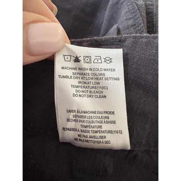 NWT Lole Gray Origami Pants Hemp Organic Cotton Womens Size 4 (77) - Picture 6 of 6